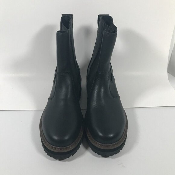 LL Bean Camden Hill Chelsea Black Pull On Boots Womens US 10M UK 8 EU 40.5 - Picture 2 of 16
